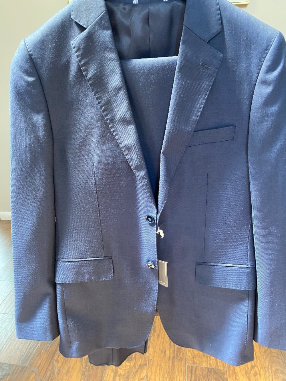 NWT Michael Bastian Navy Blue Men’s Two-Button Suit Jacket